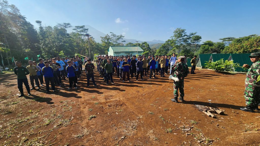 pelatihan kokam sragen dengan koramil ngargoyoso 2