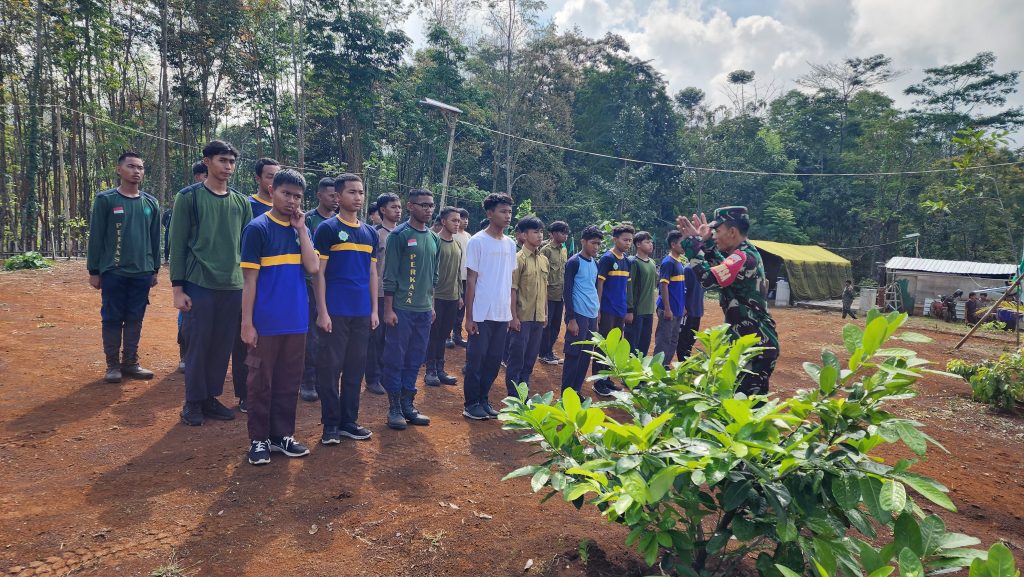pelatihan kokam sragen dengan koramil ngargoyoso 3